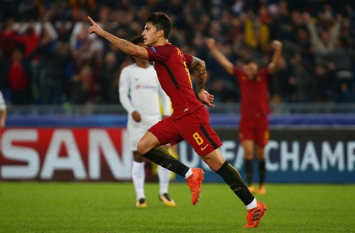 Perotti ấn định chiến thắng 3-0 cho chủ nhà AS Roma