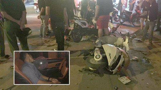 Hiện trường vụ tai nạn. Hiện trường vụ tai nạn.