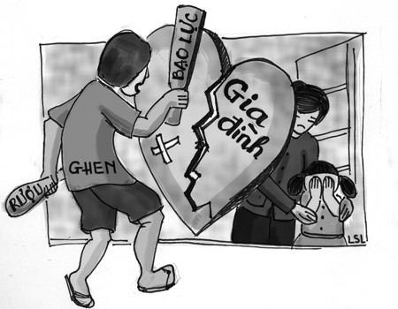 Xử phạt trong lĩnh vực phòng chống bạo lực gia đình - Ảnh minh họa.