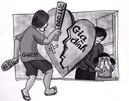 Xử phạt trong lĩnh vực phòng chống bạo lực gia đình - Ảnh minh họa.