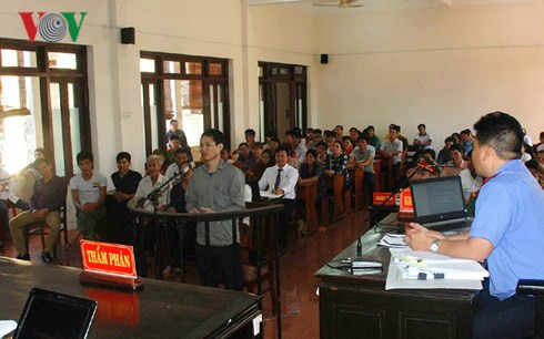  Bị cáo tại phiên xử phúc thẩm.