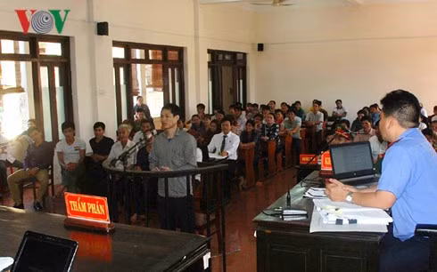  Bị cáo tại phiên xử phúc thẩm.