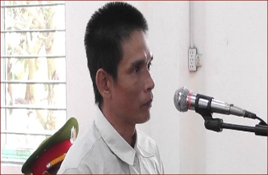 Bị cáo Tú tại Tòa Bị cáo Tú tại Tòa