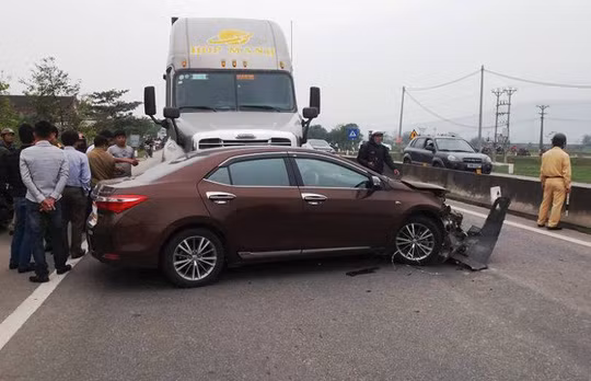 Hiện trường vụ tai nạn