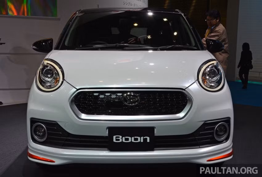 Mẫu ô tô hatchback hạng B 5 cửa Daihatsu Boon mới ra mắt có thiết kế ấn tượng