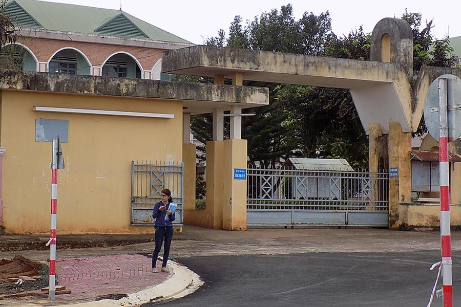  Trường Trung cấp Y tế Gia Lai. Ảnh: T.N