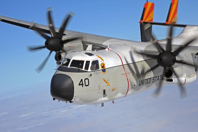  Máy bay vận tải C-2 của Mỹ. (Nguồn: theaviationist.com)