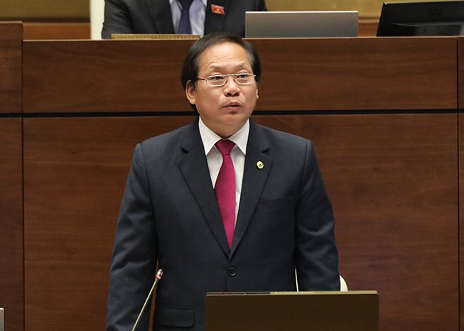 Bộ trưởng TT&TT Trương Minh Tuấn. Bộ trưởng TT&TT Trương Minh Tuấn.