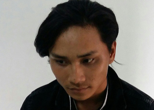 Nguyễn Thanh Toàn tại cơ quan điều tra.