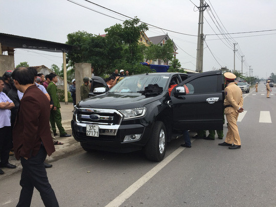 Hiện trường vụ vây bắt. Hiện trường vụ vây bắt.