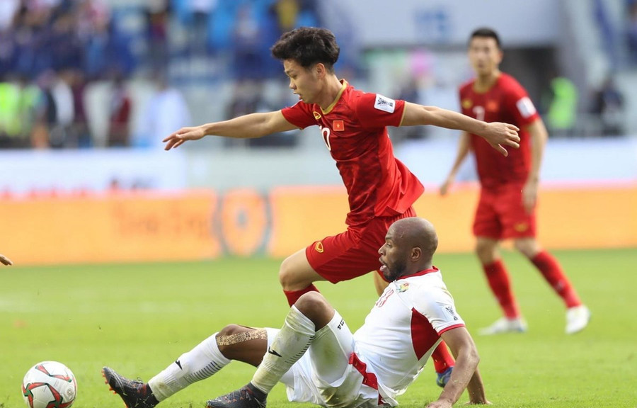 Công Phượng có cơ hội dự SEA Games 30. (Ảnh: Hoàng Linh/TTXVN)