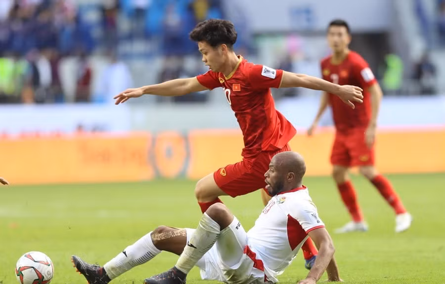 Công Phượng có cơ hội dự SEA Games 30. (Ảnh: Hoàng Linh/TTXVN)