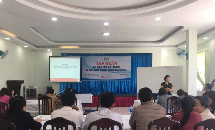 Quang cảnh lớp tập huấn. Ảnh: Hồng Ngọc