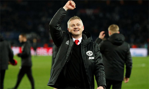 Solskjaer được Man Utd ký hợp đồng dài hạn sau hơn bốn tháng dẫn dắt CLB rất thành công. Ảnh: Reuters.