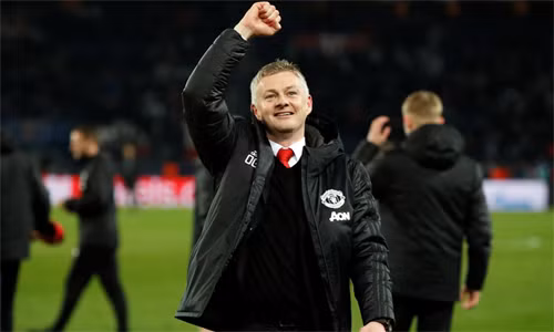 Solskjaer được Man Utd ký hợp đồng dài hạn sau hơn bốn tháng dẫn dắt CLB rất thành công. Ảnh: Reuters.