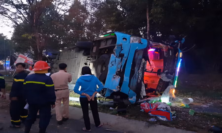 Hiện trường vụ tai nạn