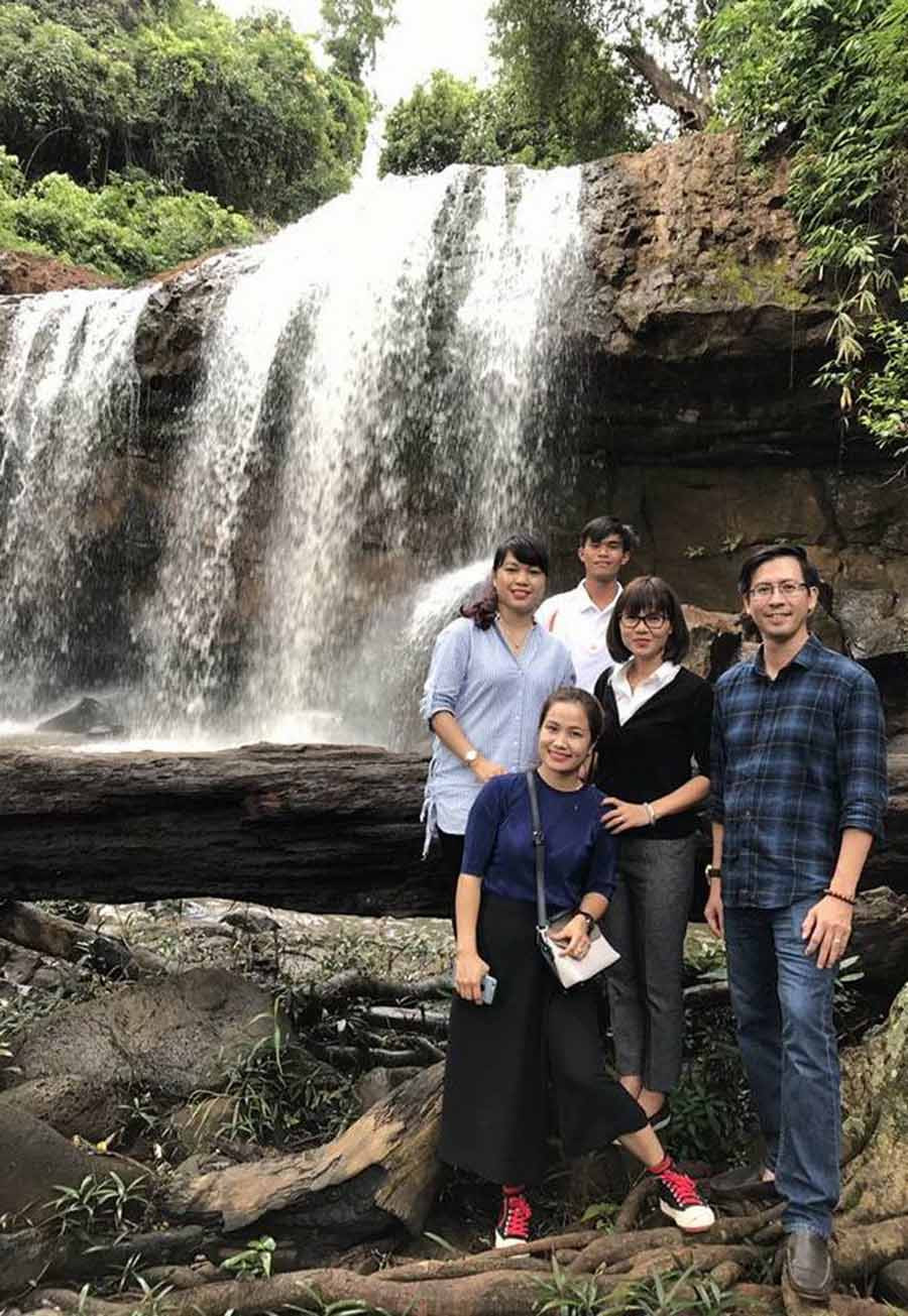 Thác Hang Dơi, huyện Kbang, Gia Lai. Ảnh: H.S Thác Ba Tầng ở làng Kon Bông 1 (xã Đak Rong, huyện Kbang). Ảnh: H.S