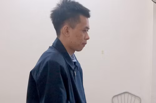 Bị cáo Trường tại phiên tòa sơ thẩm ngày 7/3.