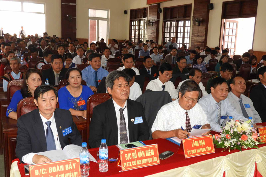 Đại biểu tham dự đại hội. Ảnh: Thanh Nhật