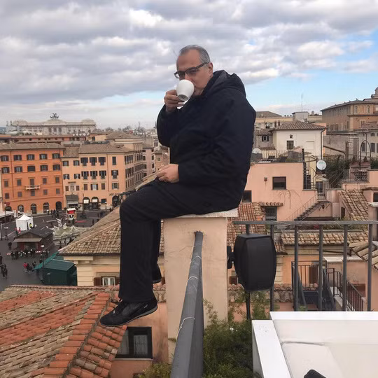 Ông Mavropoulos. Ảnh: Facebook Ông Mavropoulos. Ảnh: Facebook