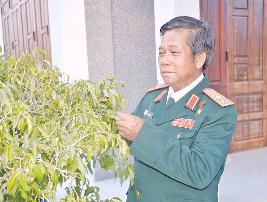 Thiếu tướng Rơ Ô Cheo. Ảnh: P.T