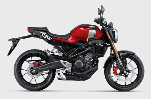  Honda CB150R 2019 màu đỏ đen.