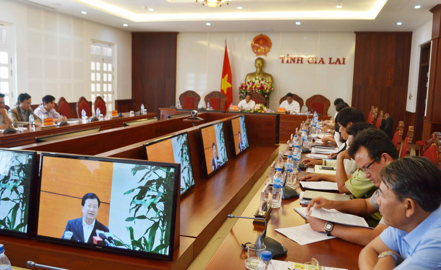 Phó Thủ tướng Trịnh Đình Dũng kết luận Hội nghị. Ảnh: Lê Nam