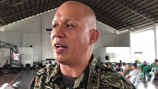 Phó Đô đốc Rene Medina, chỉ huy của Bộ Tư lệnh phía Tây thuộc lực lượng vũ trang Philippines (WESCOM). Ảnh: Scoopnest  Phó Đô đốc Rene Medina, chỉ huy của Bộ Tư lệnh phía Tây thuộc lực lượng vũ trang Philippines (WESCOM). Ảnh: Scoopnest