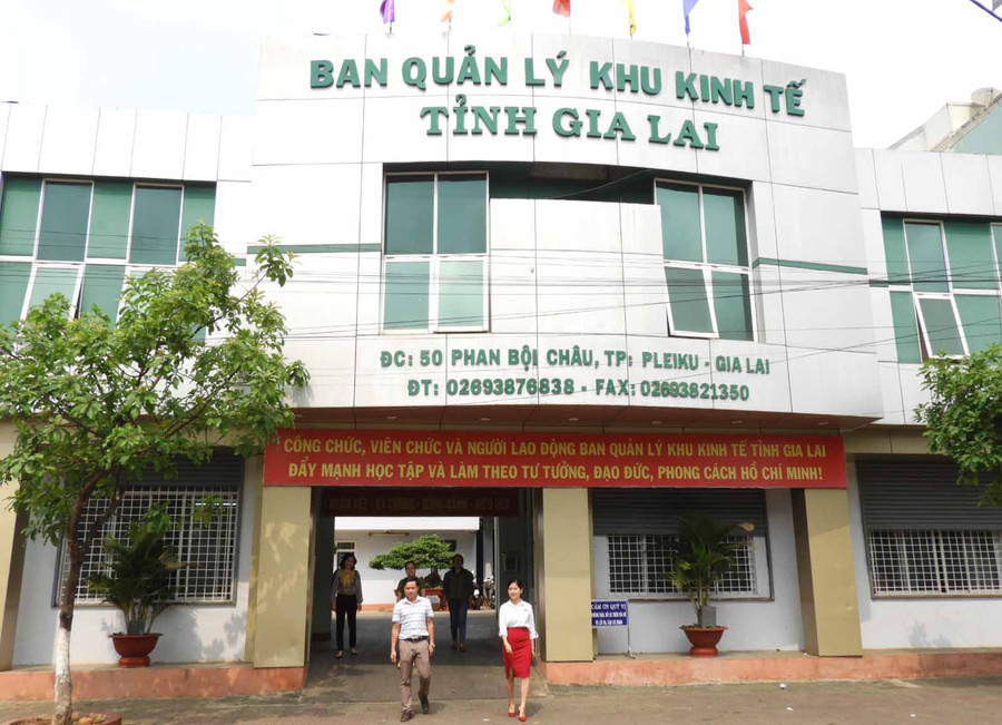Trụ sở Ban Quản lý Khu Kinh tế tỉnh Gia Lai. Ảnh: Thanh Nhật