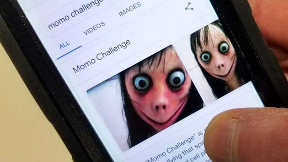 Trào lưu “Thử thách Momo” tác động xấu đến trẻ Trào lưu “Thử thách Momo” tác động xấu đến trẻ