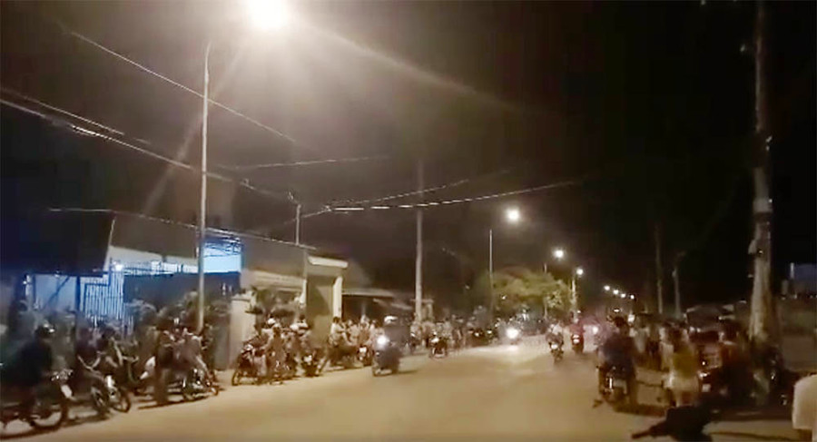 Hiện trường vụ việc