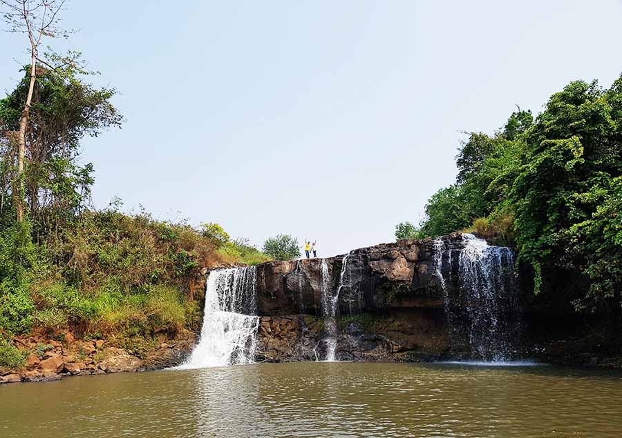  Vẻ đẹp hiền hòa của thác Ia Nhí. Ảnh: L.T