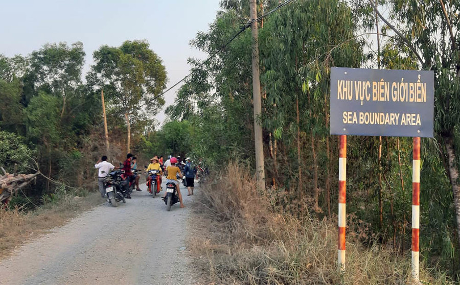 Khu vực tổ chức trường gà là nơi biên giới biển Khu vực tổ chức trường gà là nơi biên giới biển