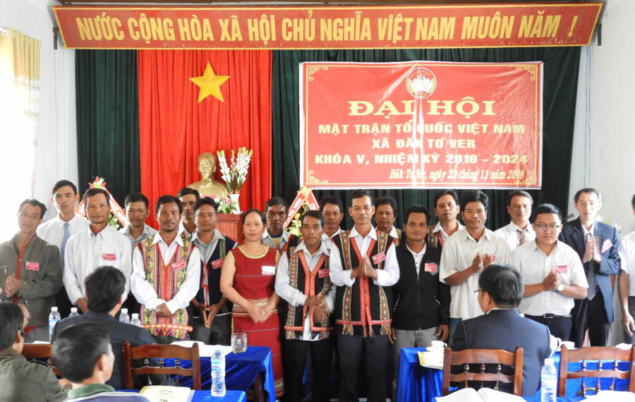 Đại hội MTTQ Việt Nam cấp xã của huyện Chư Pah. Ảnh: Thanh Nhật