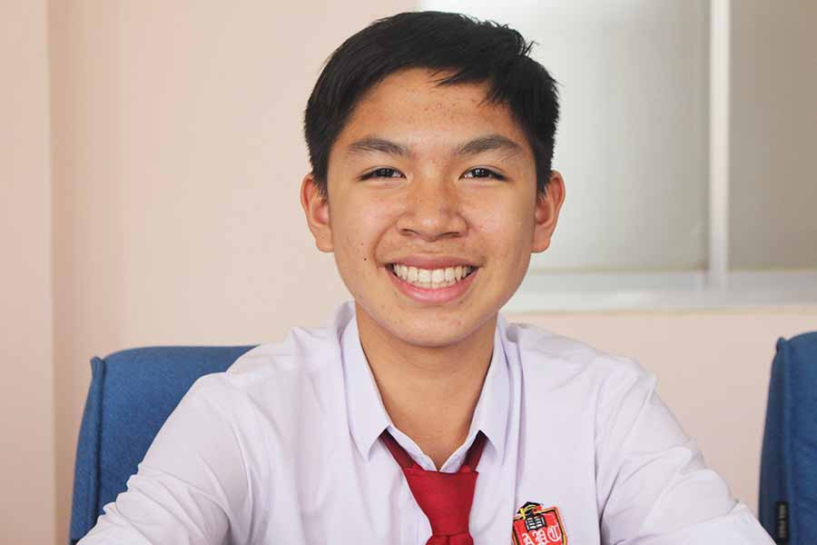 Em Hoàng Bùi Nghĩa Dũng. Ảnh: Nguyễn Giang Em Hoàng Bùi Nghĩa Dũng. Ảnh: Nguyễn Giang