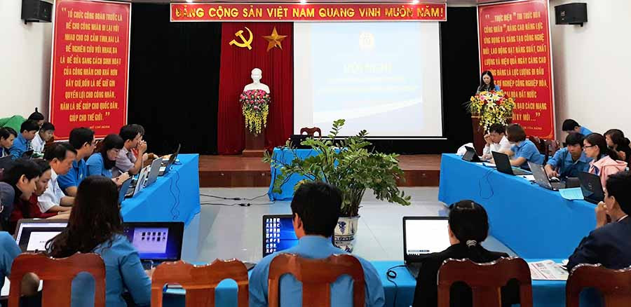  Quang cảnh lớp tập huấn. Ảnh: Hà Tây