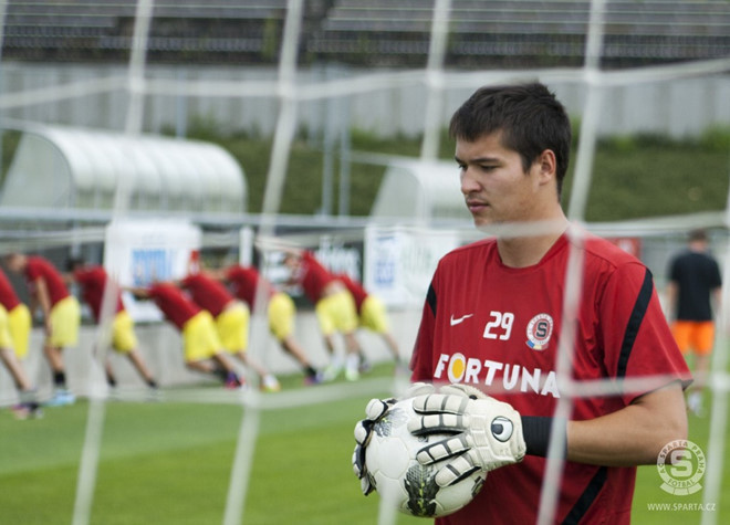  Filip Nguyễn từng là thủ môn số 3 của CLB Sparta Praha, CH Séc. Ảnh: Sparta.