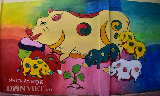  Dự án hoàn thành trong 6 tháng với diện tích khoảng 500m2 dọc theo chiều dài tuyến ngõ.