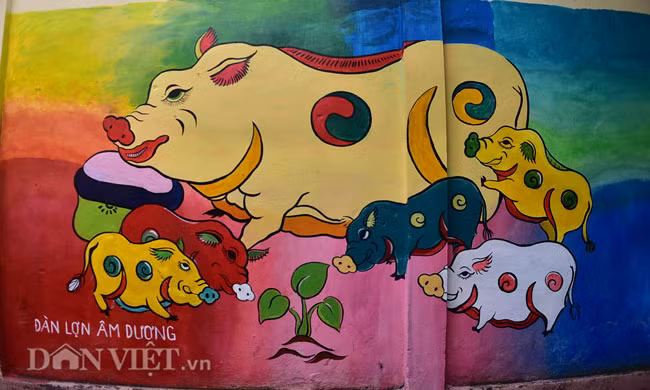  Dự án hoàn thành trong 6 tháng với diện tích khoảng 500m2 dọc theo chiều dài tuyến ngõ.