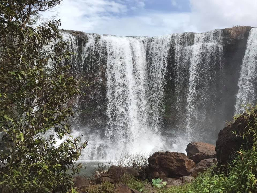 Thác Mơ- một trong những thác đẹp nhất ở Gia Lai. Ảnh: M.Thi