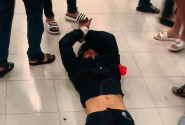  Nghi can Nam tại thời điểm bị bắt giữ