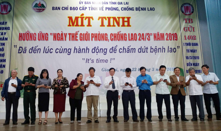 Quang cảnh Lễ mít tinh. Ảnh: Như Nguyện