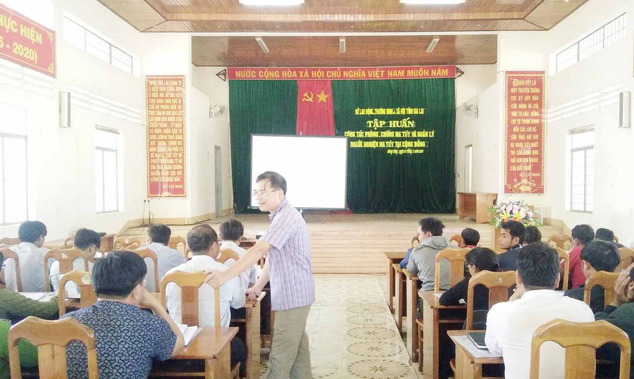 Quang cảnh lớp tập huấn. Ảnh: Hà Phương