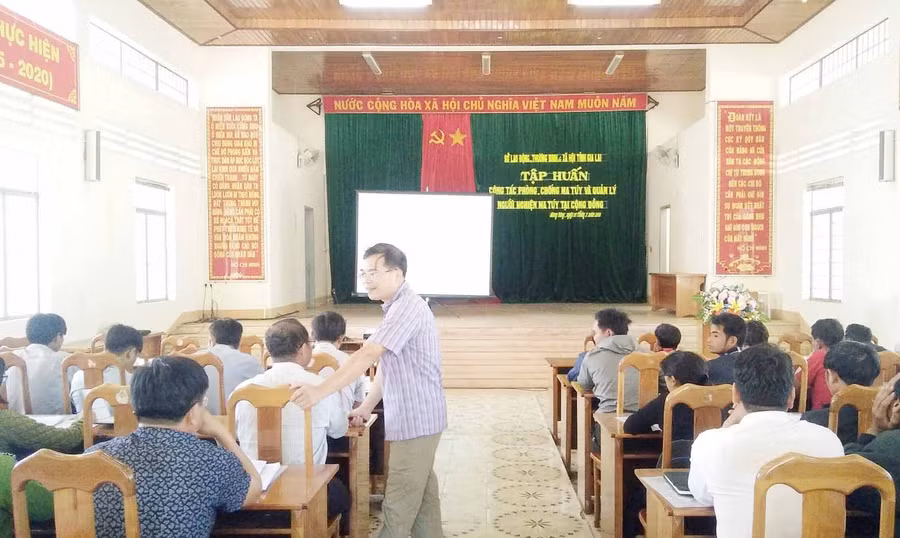 Quang cảnh lớp tập huấn. Ảnh: Hà Phương