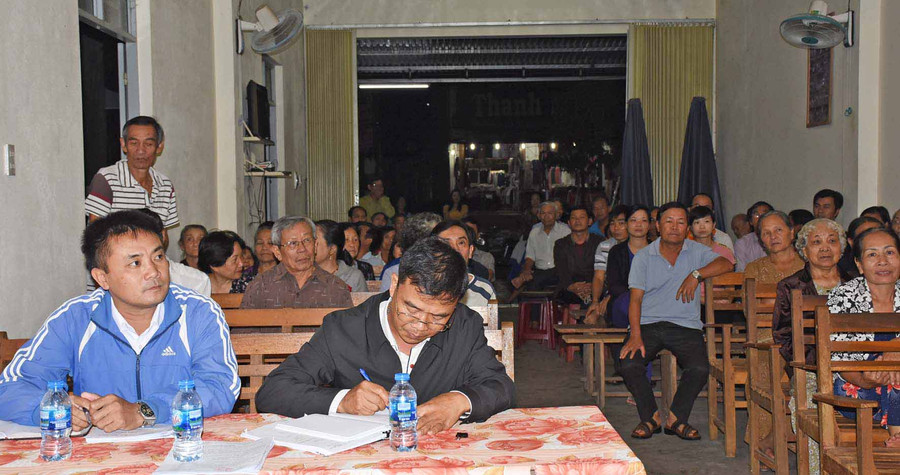 Các đại biểu tham dự buổi lễ. Ảnh: Hà Phương