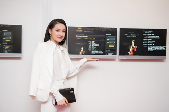 Cô từng vinh dự khi phim được trình chiếu tại Góc phim ngắn LHP Cannes 2018