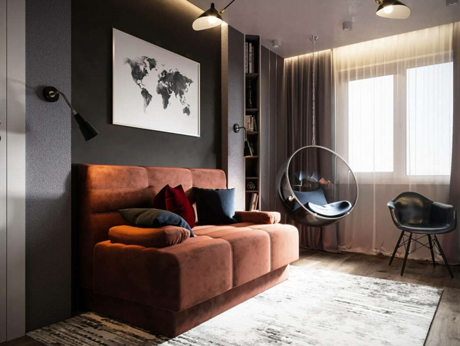 Rèm cửa 2 lớp đảm bảo căn phòng luôn nhận được lượng ánh sáng phù hợp. Rèm cửa 2 lớp đảm bảo căn phòng luôn nhận được lượng ánh sáng phù hợp.