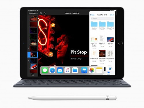 iPad Air mới có màn hình lớn hơn nhưng mỏng và nhẹ hơn thế hệ trước.