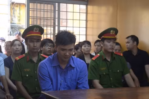 Bị cáo Võ Minh Thắng tại tòa - Ảnh: X.D