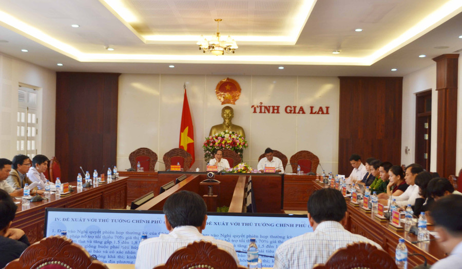 Quang cảnh hội nghị tại Gia Lai. Ảnh: Lê Nam